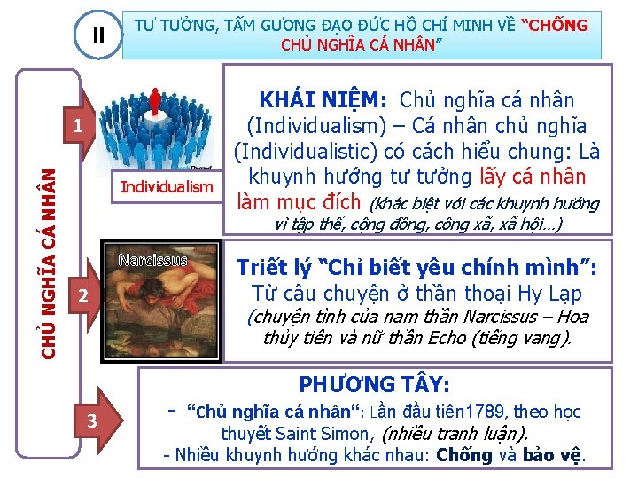 II TƯ TƯỞNG, TẤM GƯƠNG ĐẠO ĐỨC HỒ CHÍ MINH VỀ “CHỐNG CHỦ NGHĨA