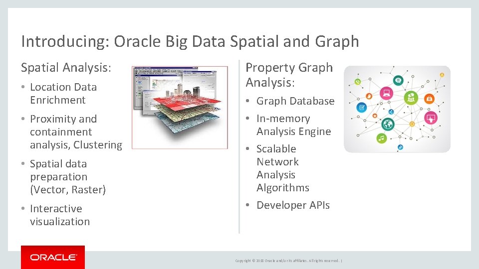 Introducing: Oracle Big Data Spatial and Graph Spatial Analysis: • Location Data Enrichment • Introducing: Oracle Big Data Spatial and Graph Spatial Analysis: • Location Data Enrichment •