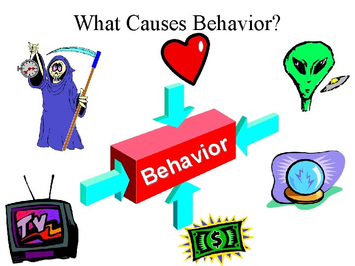What Causes Behavior? r o i v a h Be 