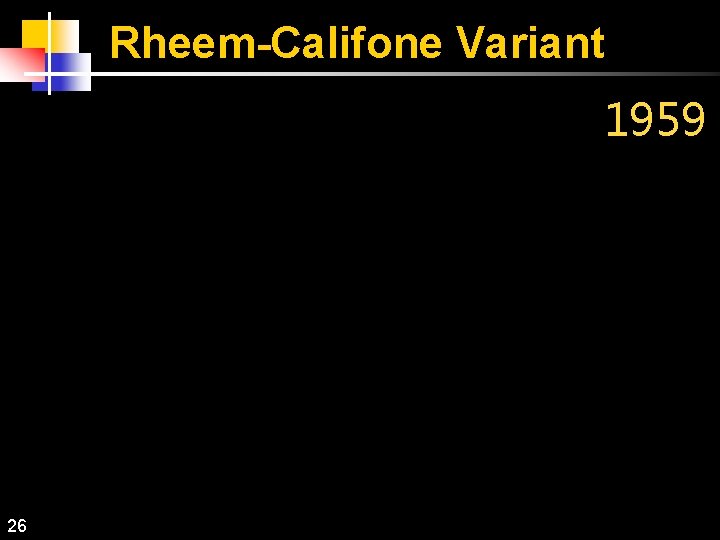 Rheem-Califone Variant 1959 26 