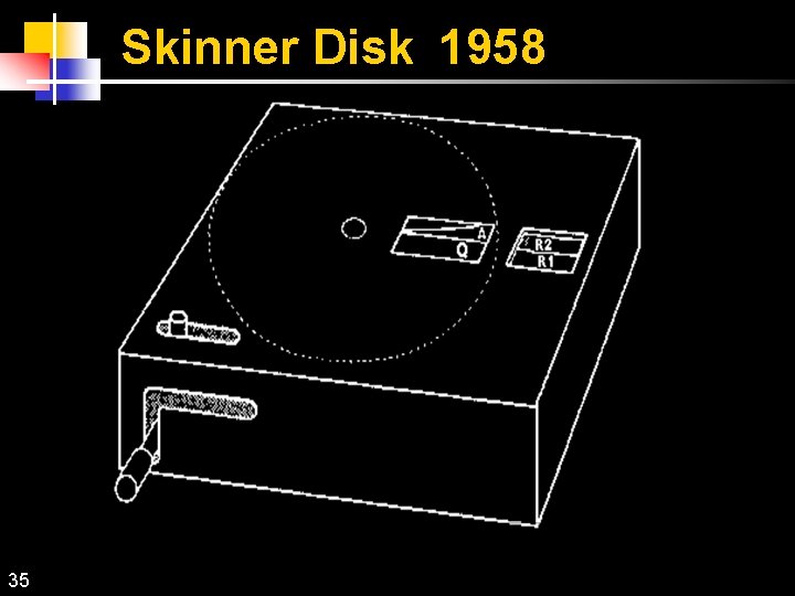 Skinner Disk 1958 35 