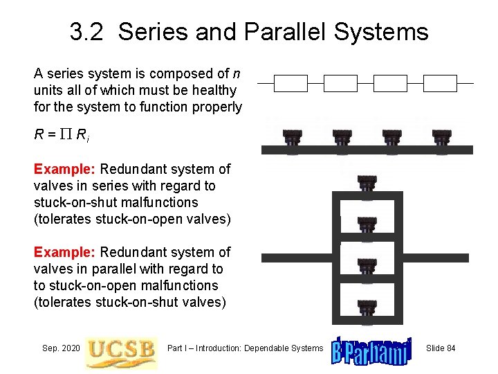 3. 2 Series and Parallel Systems A series system is composed of n units