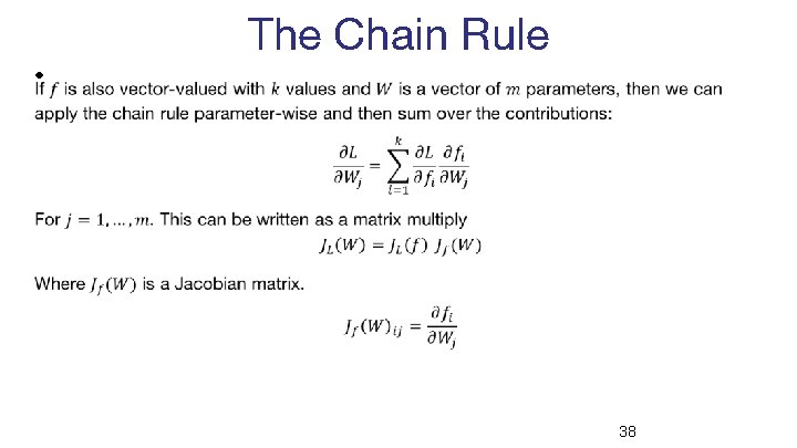 The Chain Rule • 38 