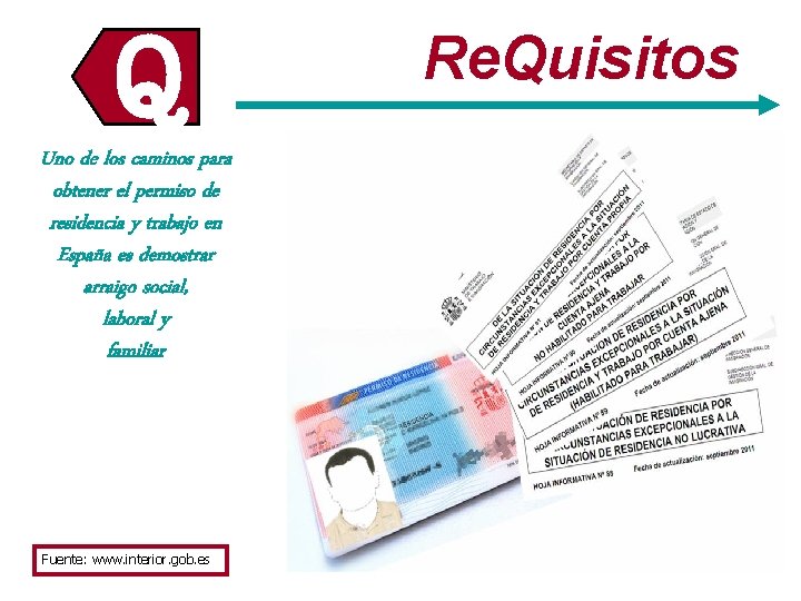 QQ Uno de los caminos para obtener el permiso de residencia y trabajo en