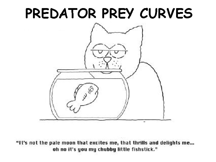 PREDATOR PREY CURVES 