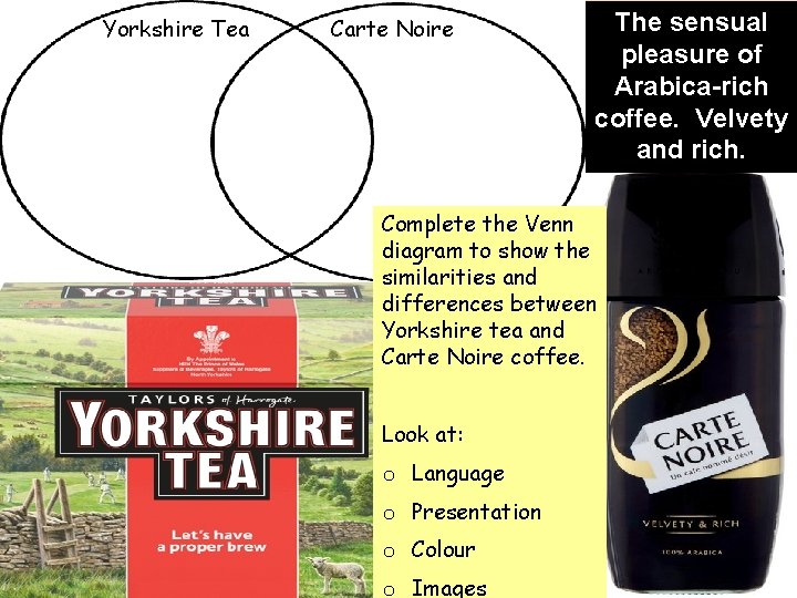 Yorkshire Tea Carte Noire The sensual pleasure of Arabica-rich coffee. Velvety and rich. Complete