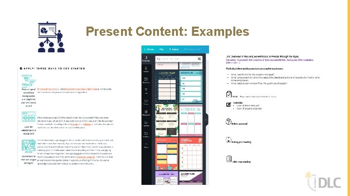Present Content: Examples 