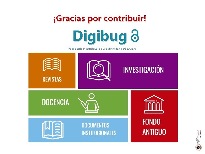 ¡Gracias por contribuir! Digibug (Repositorio Institucional de la Universidad de Granada) 