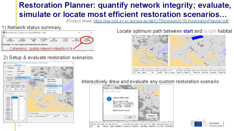 Restoration Planner: quantify network integrity; evaluate, simulate or locate most efficient restoration scenarios… (Product