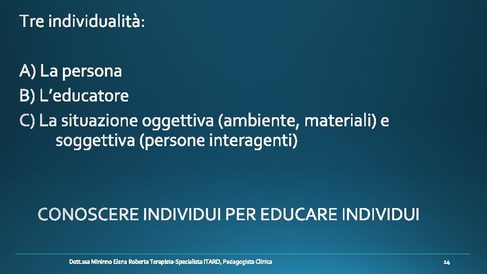 Laboratorio interventi psicoeducativi e didattici con disturbi