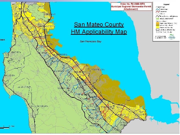 San Mateo County HM Applicability Map San Mateo County HM Applicability Map