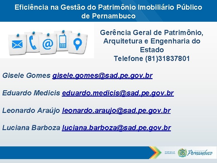 Eficiência na Gestão do Patrimônio Imobiliário Público de Pernambuco Gerência Geral de Patrimônio, Arquitetura