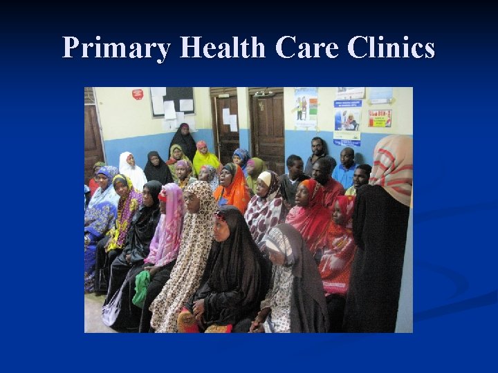 Primary Health Care Clinics 