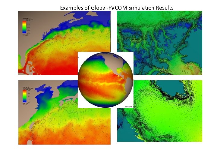 Examples of Global-FVCOM Simulation Results Examples of Global-FVCOM Simulation Results