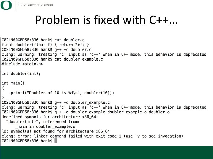 Problem is fixed with C++… 