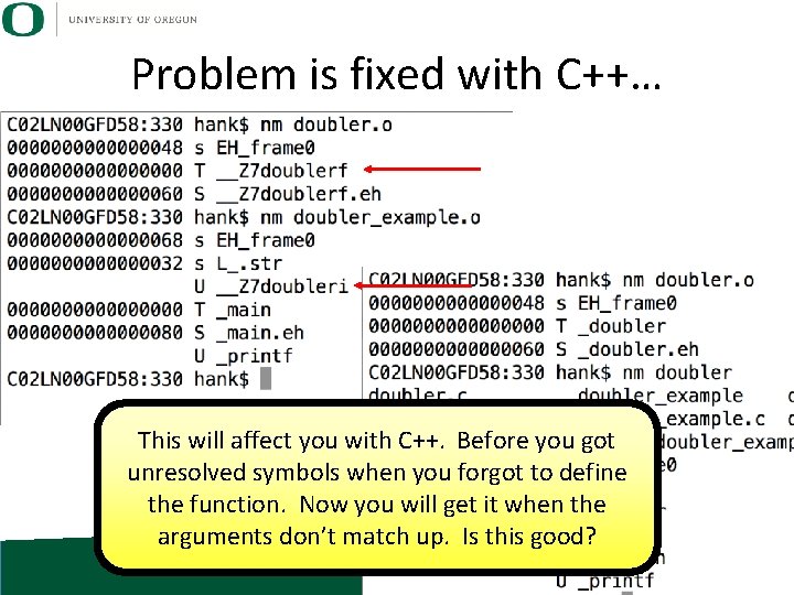Problem is fixed with C++… This will affect you with C++. Before you got