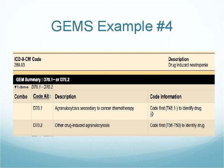 GEMS Example #4 