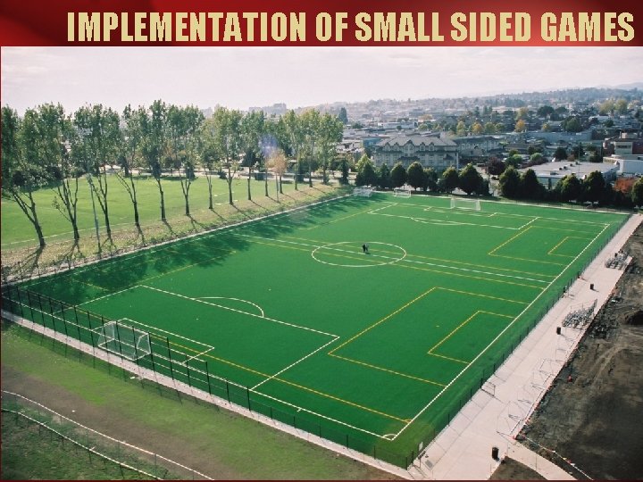 IMPLEMENTATION OF SMALL SIDED GAMES 