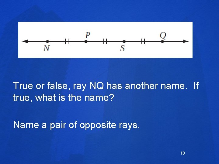 True or false, ray NQ has another name. If true, what is the name?