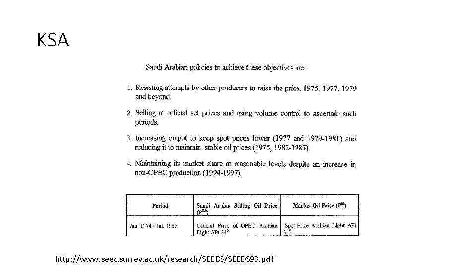 KSA http: //www. seec. surrey. ac. uk/research/SEEDS 93. pdf 