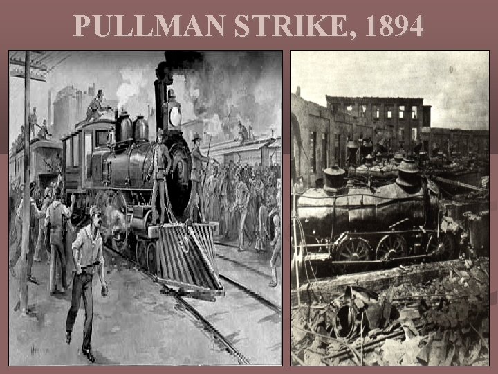 PULLMAN STRIKE, 1894 