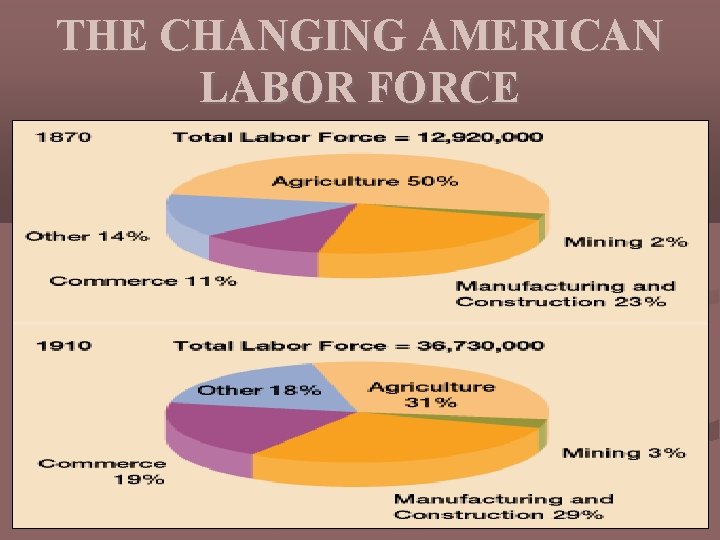 THE CHANGING AMERICAN LABOR FORCE 