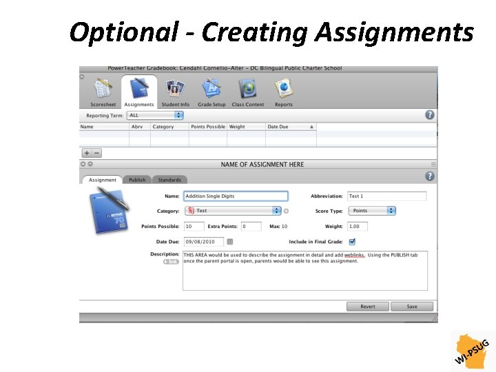 Optional - Creating Assignments 