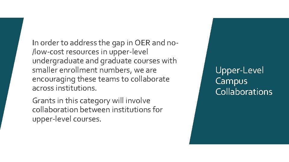In order to address the gap in OER and no/low-cost resources in upper-level undergraduate