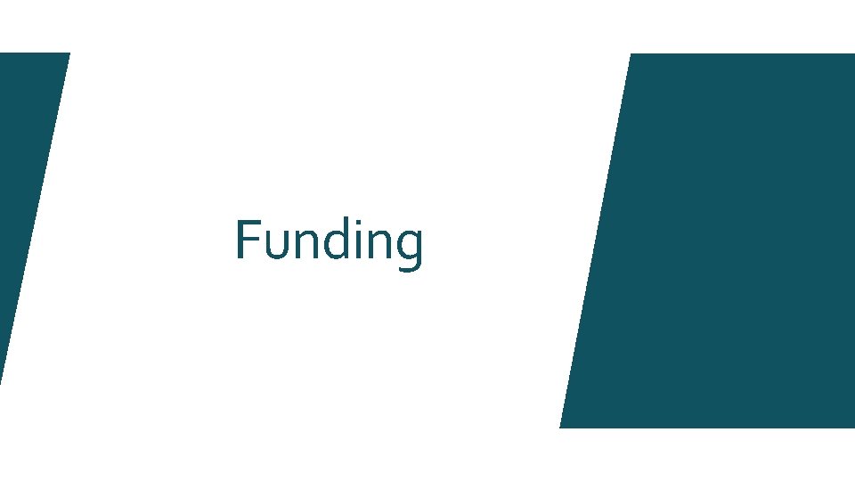 Funding 