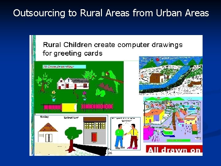 Outsourcing to Rural Areas from Urban Areas 