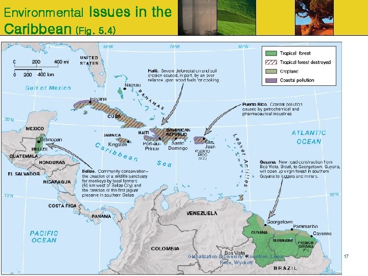 Environmental Issues in the Caribbean (Fig. 5. 4) Globalization & Diversity: Rowntree, Lewis, Price,