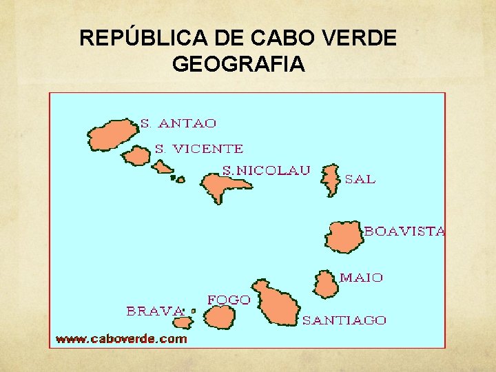 REPÚBLICA DE CABO VERDE GEOGRAFIA 