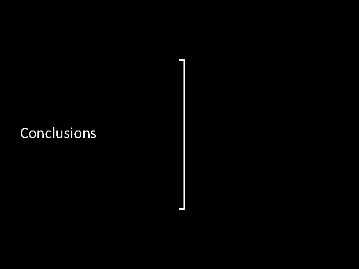 Conclusions 