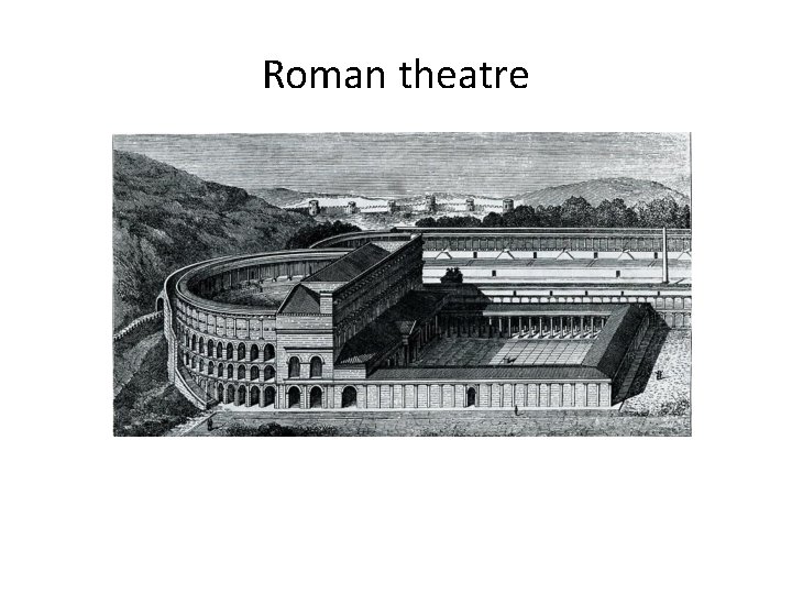 Roman theatre 