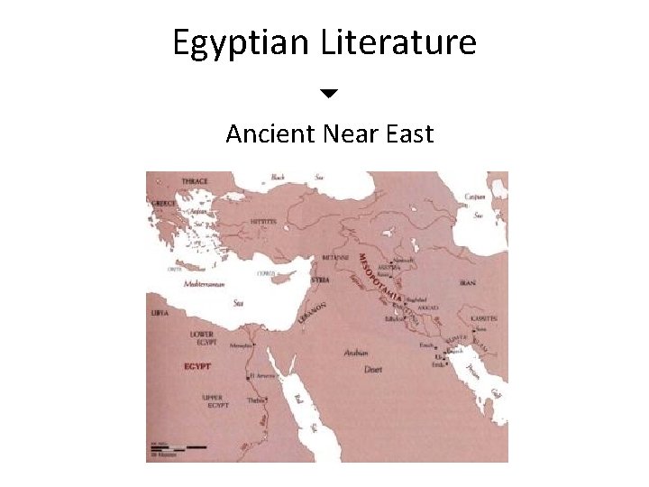 Egyptian Literature Ancient Near East 