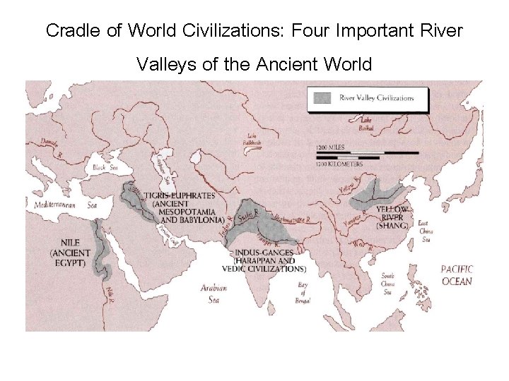 Cradle of World Civilizations: Four Important River Valleys of the Ancient World 
