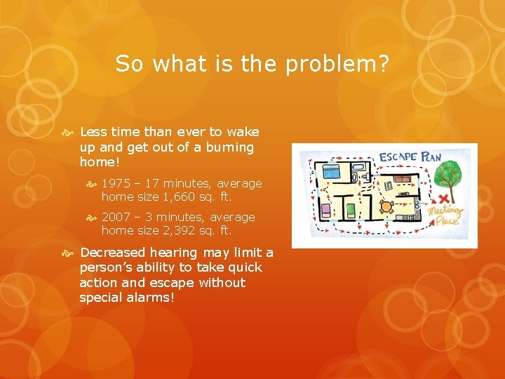 So what is the problem? Less time than ever to wake up and get