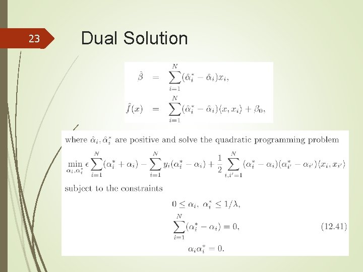 23 Dual Solution 
