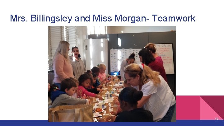 Mrs. Billingsley and Miss Morgan- Teamwork 13 