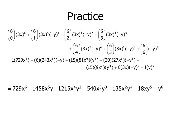 Practice 