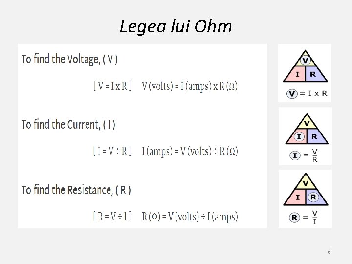 Legea lui Ohm 6 Legea lui Ohm 6