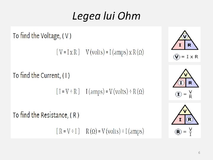 Legea lui Ohm 6 