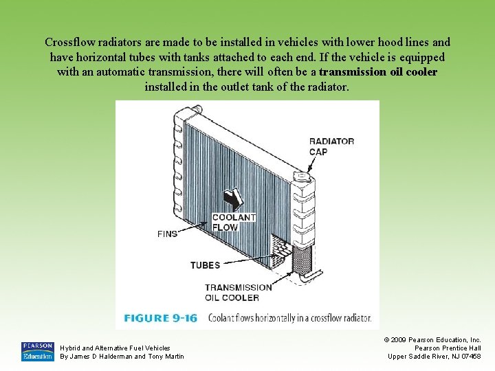 Crossflow radiators are made to be installed in vehicles with lower hood lines and