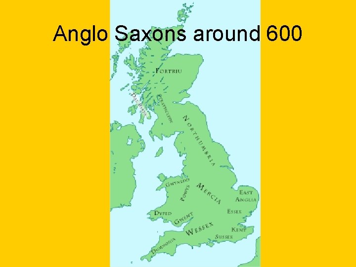 Anglo Saxons around 600 