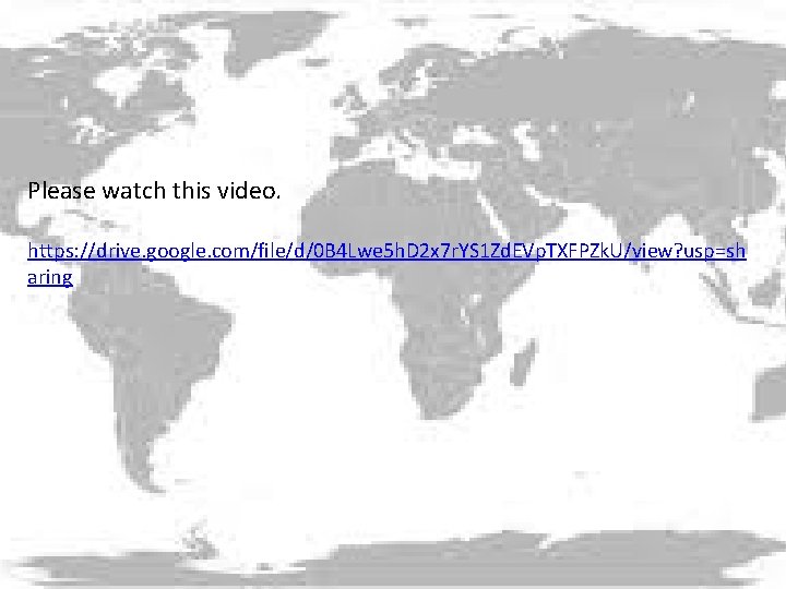 Please watch this video. https: //drive. google. com/file/d/0 B 4 Lwe 5 h. D