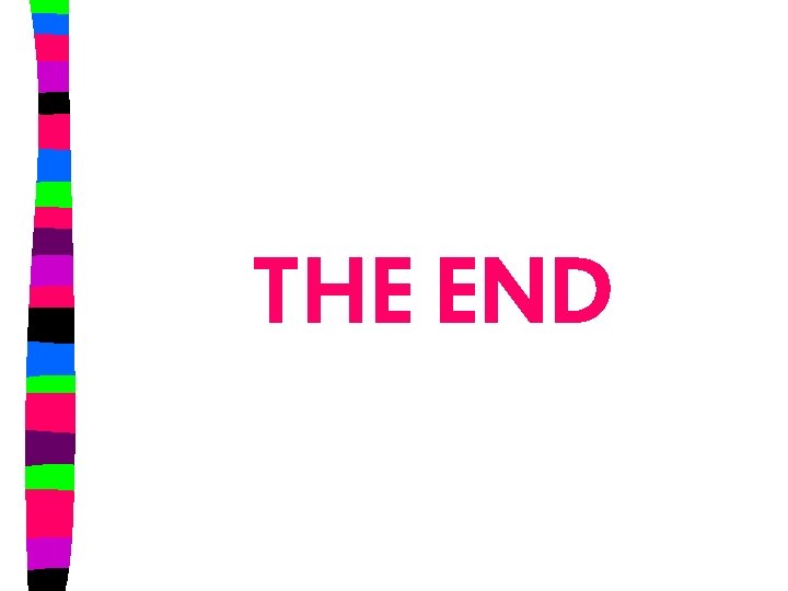 THE END 