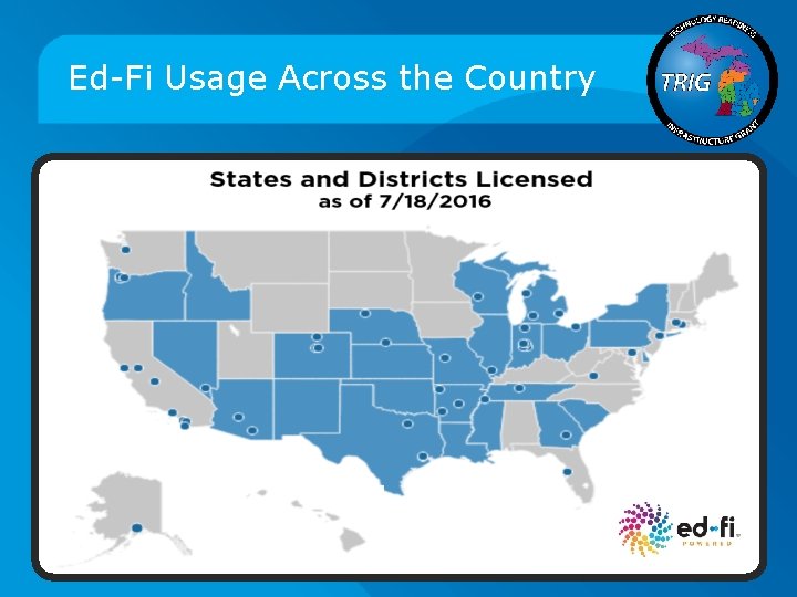 Ed-Fi Usage Across the Country 