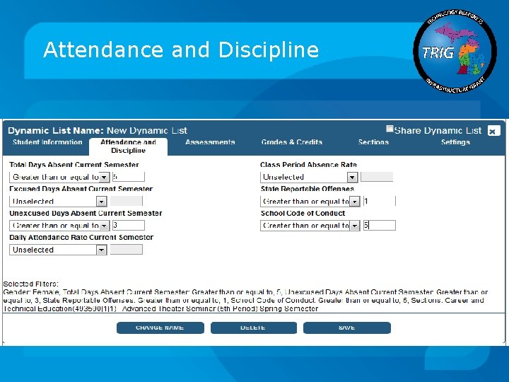 Attendance and Discipline 