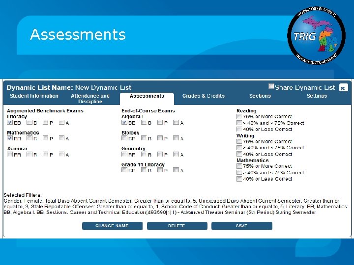 Assessments 