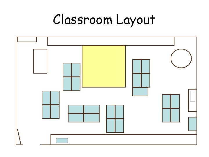 Classroom Layout 